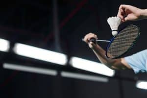 raquette et volant badminton